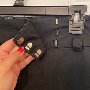 AB Studio Black Dress pants